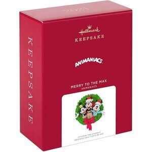 New! Animaniacs Hallmark Keepsake Christmas Ornament 2021 Merry to the Max